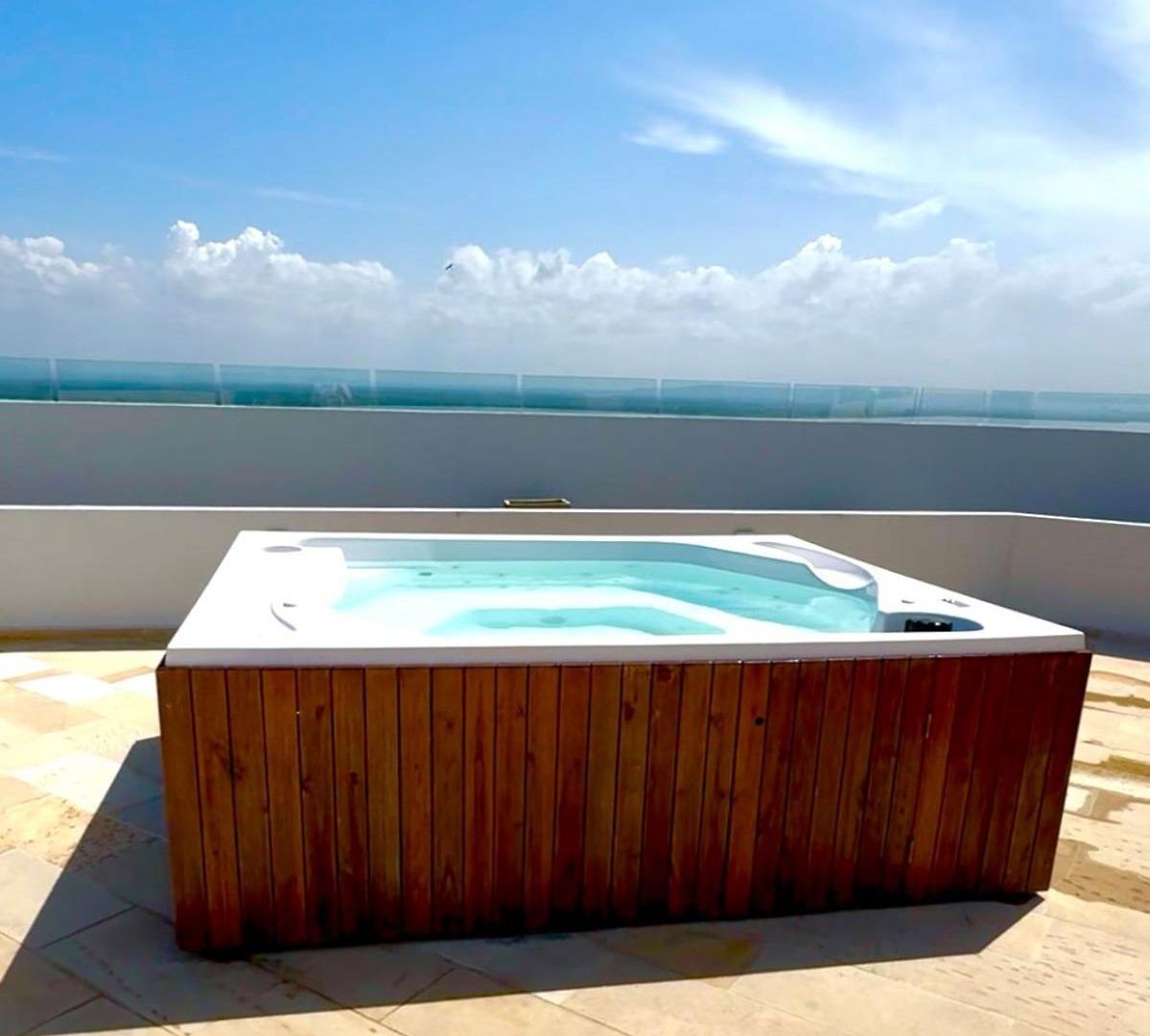 Brand New Oceanview 3 Bedroom With Private Jacuzzi Apartamento Cartagena